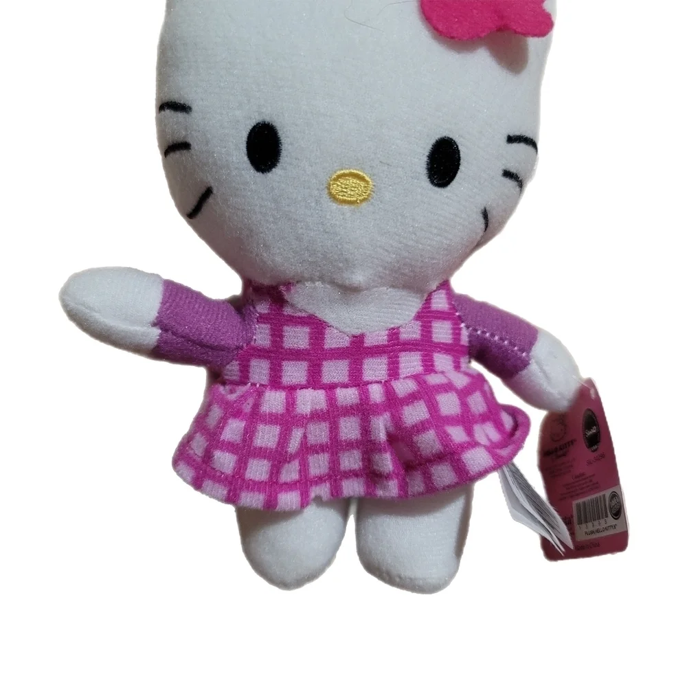 Sanrio Hello Kitty Plush 7" Stuffed Animal Pink Purple - Picture 3 of 6